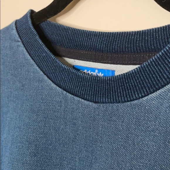 Adidas cotton denim sweatshirt - Picture 5 of 8